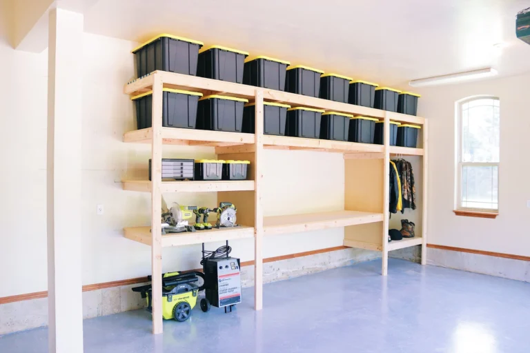 Garage shelving
